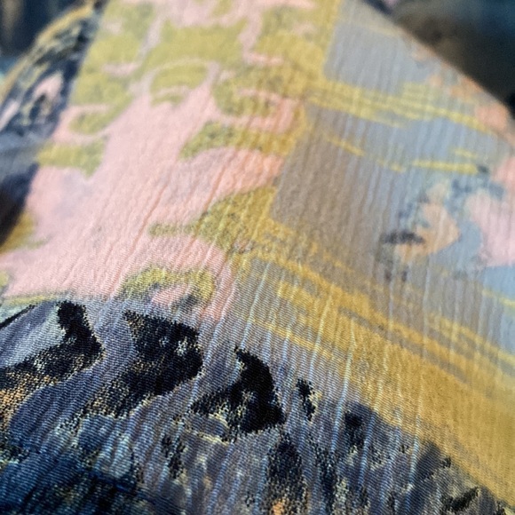 Donn Kenny funky colorful button up - Picture 6 of 7